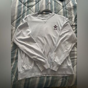 PINK Victoria's Secret Light Blue Womens Crewneck Sweater